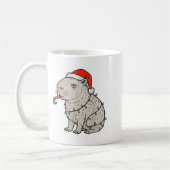 Mug Capybara Smoking Christmas Ugly Cigarette Gen Z  (Gauche)