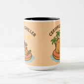 Mug Capybara Summer Vibes - Chill Pool Flotte Watermel (Centre)