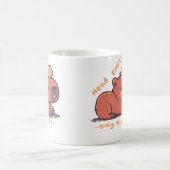 Mug Capybara tête vide (Centre)