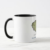 Mug capybara (texte personnalisé) (Gauche)
