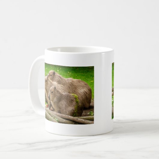 Mug Capybara Trio (Devant gauche)