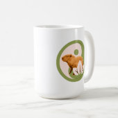 Mug Capybara Zen Yin Yang Nature Paisible (Devant droit)