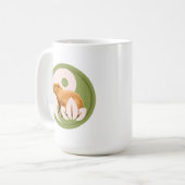 Mug Capybara Zen Yin Yang Nature Paisible (Devant gauche)