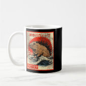 Mug Capyzilla _ Kanagwa Wave Japan _ Cool Rodent Capyb (Gauche)