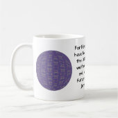 Mug Car je connais les plans que j'ai - Jérémie 29:11 (Gauche)