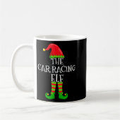 Mug Car Racing Elf Family Matching Christmas Group (Gauche)