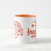 Mug Cara del espíritu libre, otoño (Centre)