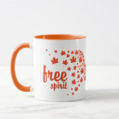 Mug Cara del espíritu libre, otoño (Gauche)