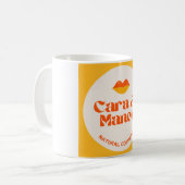 Mug Cara & Manos Natural Cosmetics Orange L Mug, 11 oz (Devant gauche)