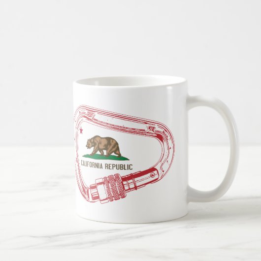 Mug Carabiner d'Escalade californienne (Droite)