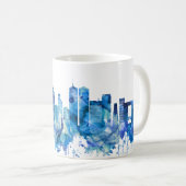 Mug Caracas Venezuela Skyline Blue (Devant droit)
