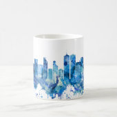 Mug Caracas Venezuela Skyline Blue (Centre)
