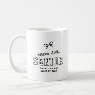 Mug Caractère Année Personnalisé Diplômé Collège Bow S