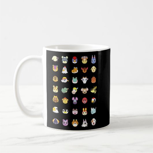 Mug Caractère de capture de groupe de l'animal travers (Gauche)
