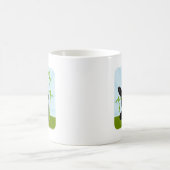 Mug Caractère de dessin en bambou de Panda Pal (Centre)