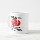 Mug Caractère de karaté (Devant gauche)