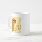 Mug Caractère Drôle de dessin animé de haricots de fru (Devant gauche)