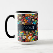 Mug Caractère Harry Potter | Ajouter Votre Nom (Gauche)