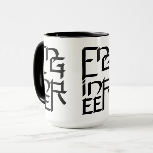 Mug Caractère ingénieur (Devant gauche)