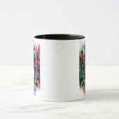 Mug Caractères Adam Noir En Grandes Tailles Graphique (Centre)
