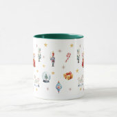 Mug Caractères croustillants d'aquarelle (Centre)