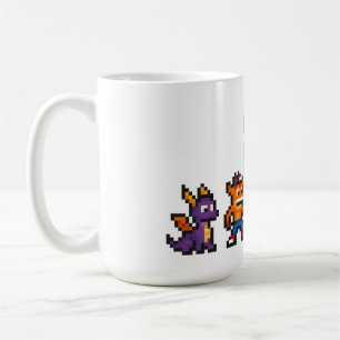Mug Caractères de jeu rétroactifs
