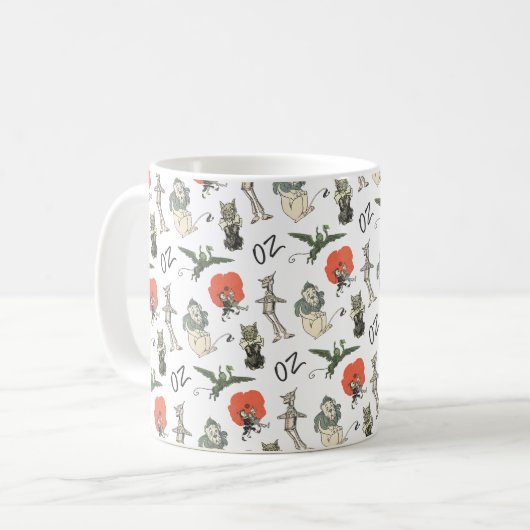 Mug Caractères de magicien d'Oz (Devant gauche)