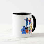 Mug Caractères de rue Sésame | Be Kind - Langue des si (Devant droit)