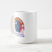 Mug Caractères de rue Sésame | Citation d'amis (Devant gauche)
