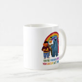 Mug Caractères de rue Sésame | Citation d'amis (Devant droit)