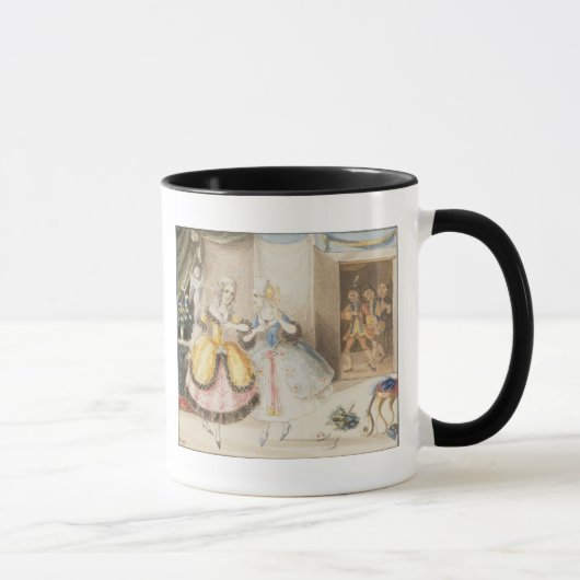 Mug Caractères "de tutte de fan de Cosi" par Mozart, (Droite)