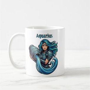 Mug Caractères et Dates du Verseau Porteur d'Eau