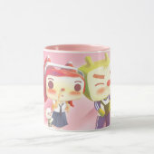 Mug Caractères Whimsical avec chat (Centre)