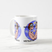 Mug Caractéristiques Gemini personnalisables avec de m (Devant gauche)