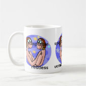 Mug Caractéristiques Gemini personnalisables avec de m (Gauche)