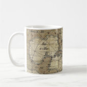 Mug Caraïbes - ancienne carte (Gauche)