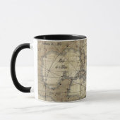 Mug Caraïbes - ancienne carte (Gauche)