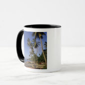 Mug CARAÏBES, Grenade, St. George, Bateaux sur palmier (Devant gauche)
