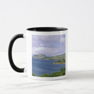 Mug Caraïbes, Saint-Kitts, Roseau. Côte.