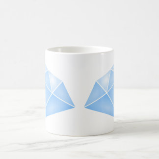 Mug Carat diamant bleu brillant
