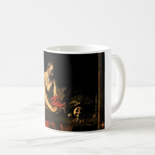 Mug Caravaggio - Écriture Saint Jérôme (Devant droit)