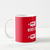 Mug Caravan Joyeux Camping de Noël (Gauche)