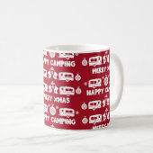 Mug Caravan Joyeux Camping de Noël (Devant droit)