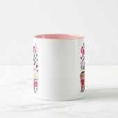 Mug Carburant : 99% d'amour, 1% de café froid (Centre)