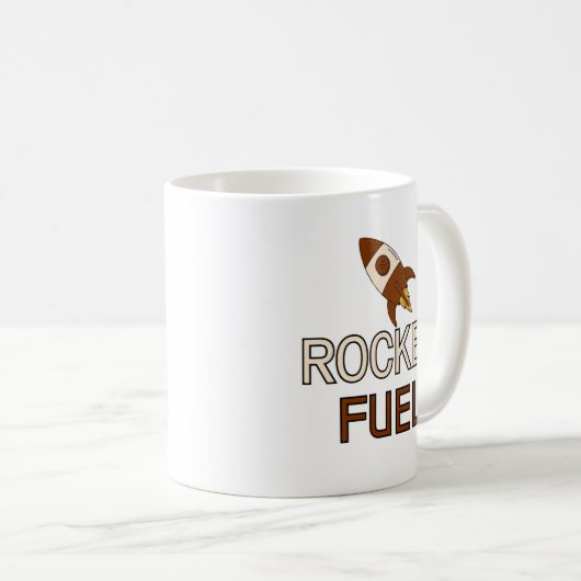 Mug Carburant à fusée (Devant droit)