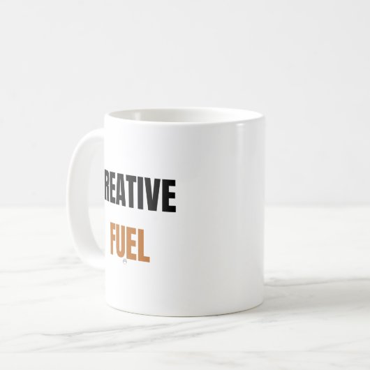 Mug Carburant créatif (Devant gauche)