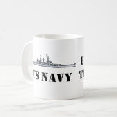 MUG CARBURANT DE LA MARINE AMÉRICAINE POUR LA FLOTTE (Devant gauche)