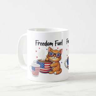 Mug Carburant de liberté pour les mamans de chat - Cha