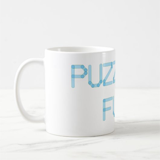 MUG CARBURANT DE PUZZLING (Gauche)