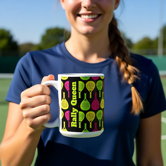 Mug Carburant du rallye Padel Neon